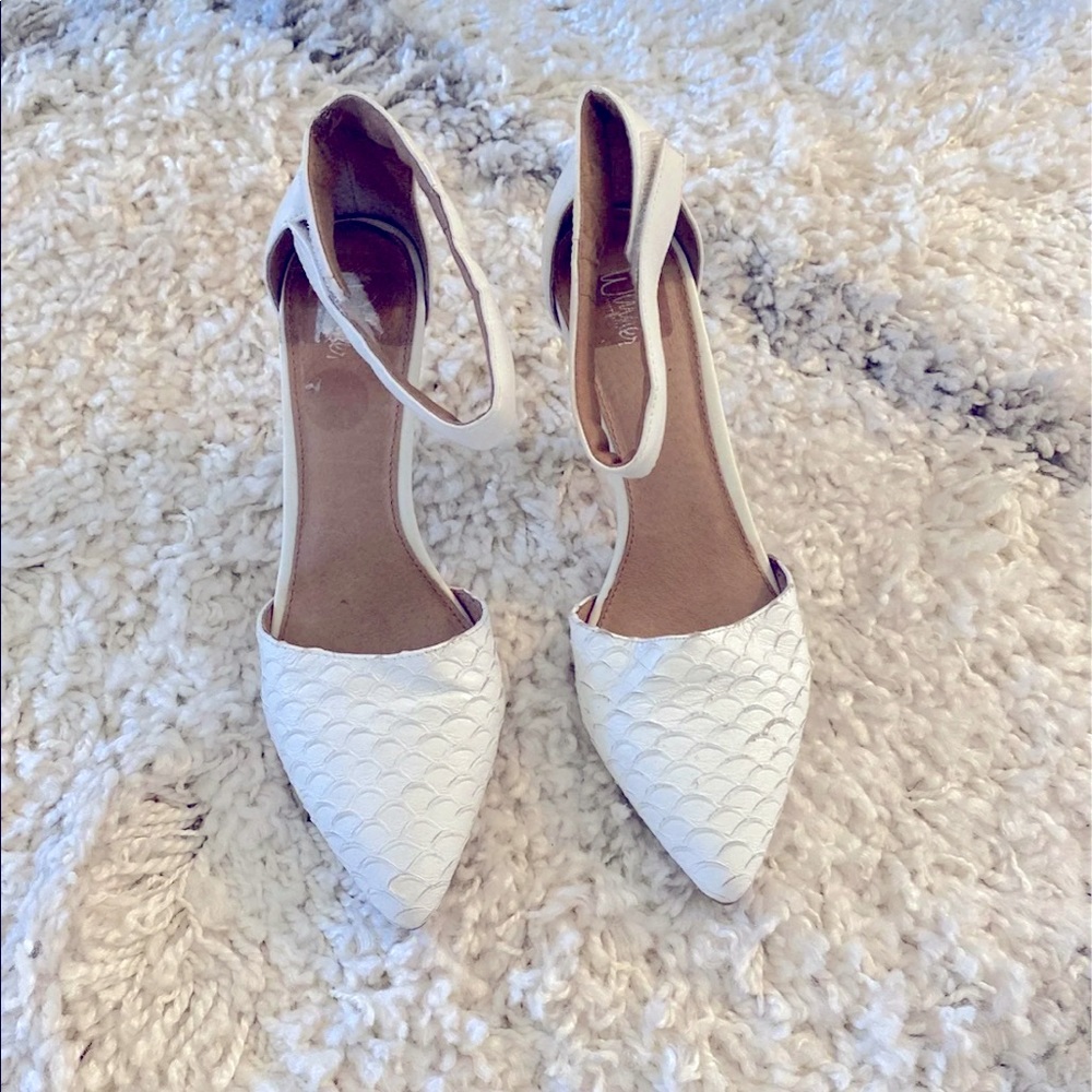 Wittner Australian Leather Snake Skin Heels